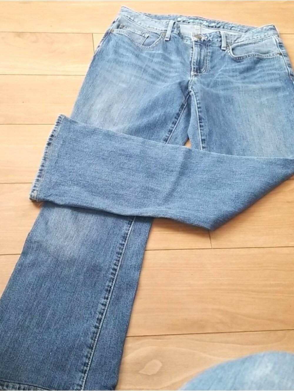 Slightly Curvy Boot Cut Jeans 32X27